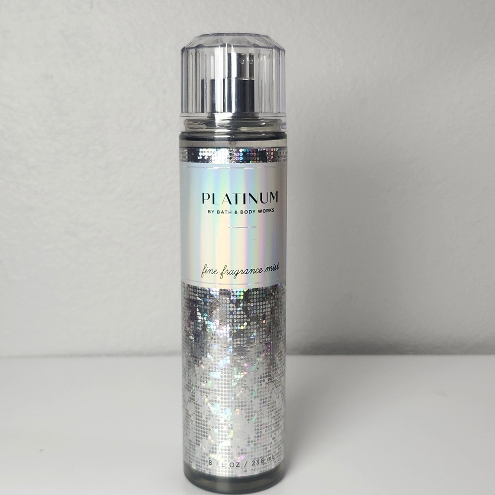 Bath & Body Works Fine Fragrance Mist Women 8 oz Silver Platinum Shimmer Spray